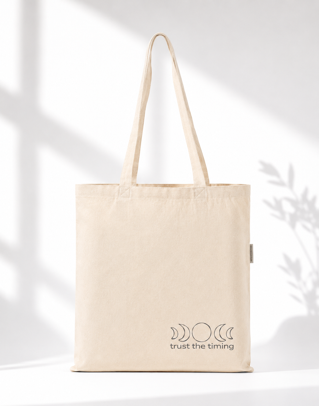 Trust the Timing Canvas Tote